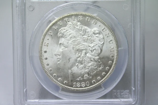 1880-CC Morgan Silver Dollar PCGS MS66 #0195