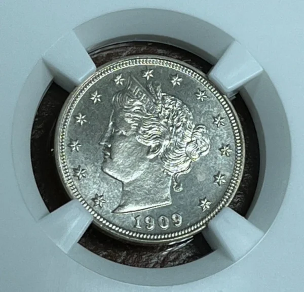 1909 P Proof Liberty "V" Nickel 5C NGC PF65