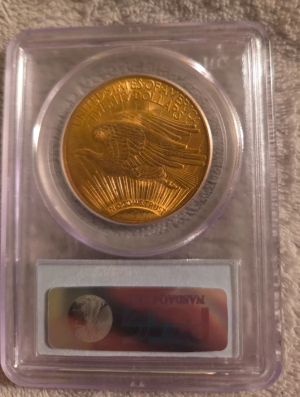 1920 St. Gaudens $20 Gold piece PCGS MS-63