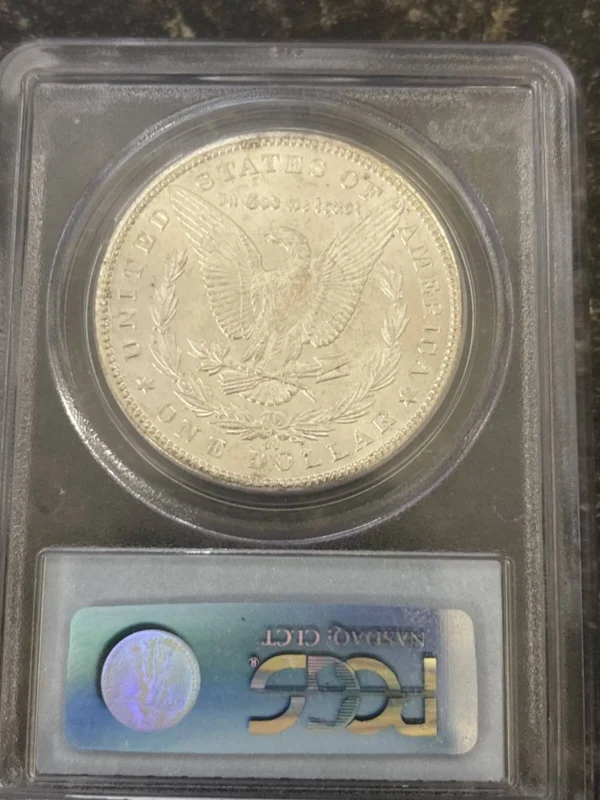 1880 CC Morgan Silver Dollar PCGS MS-64 8/Low 7