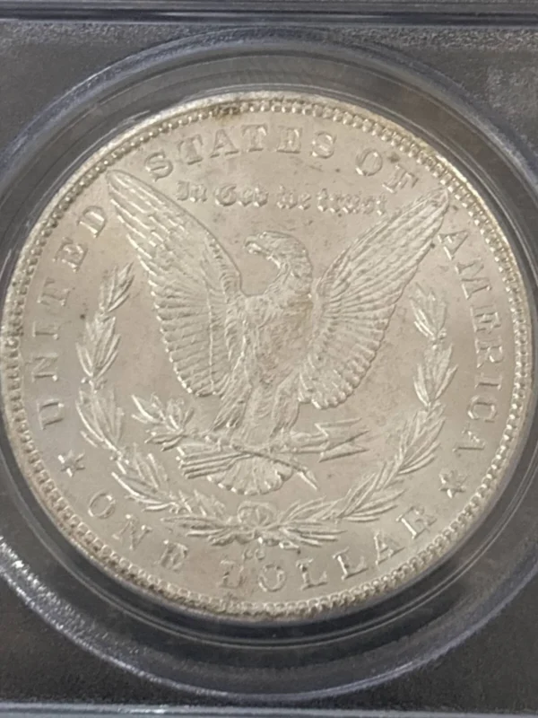 1880 CC Morgan Silver Dollar PCGS MS-64 8/Low 7