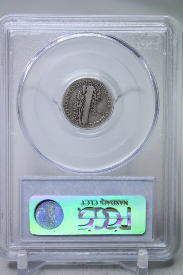 1916-D Mercury Dime 5C PCGS G04 Green CAC #9280