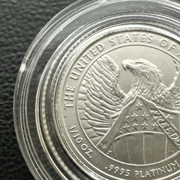 2008-W $10 Burnished Tenth Ounce Platinum Eagle PCGS MS70