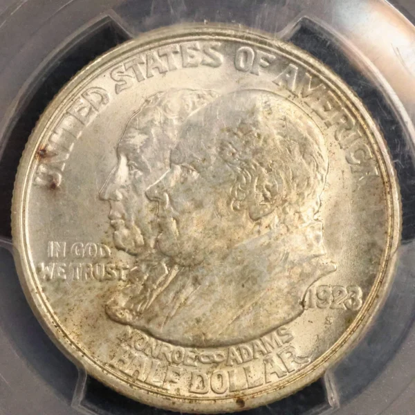 1923 S Monroe Doctrine Centennial Half Dollar 50c Commemorative - PCGS MS 64