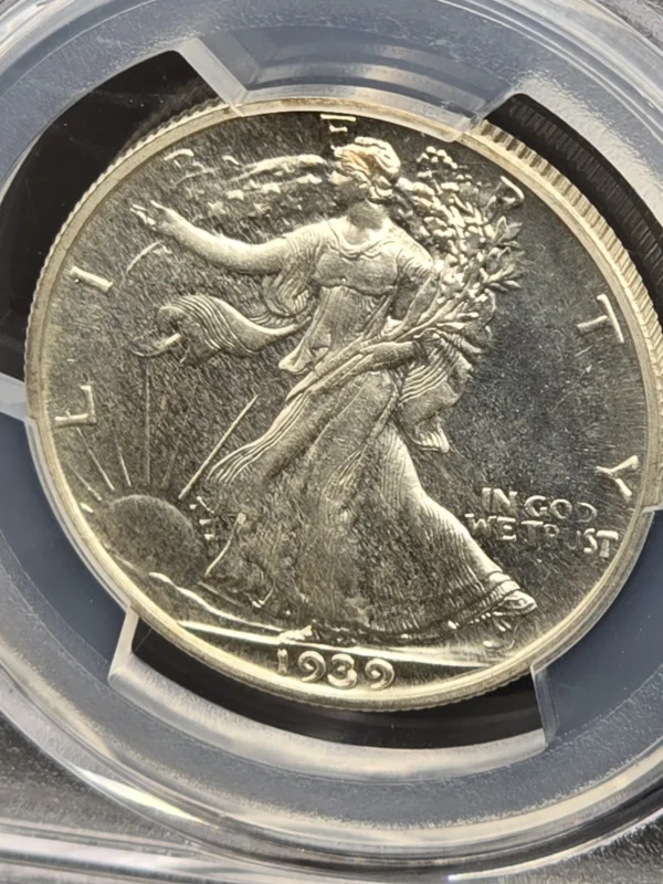Rare 1939 PCGS PR65 Walking Liberty Half Dollar