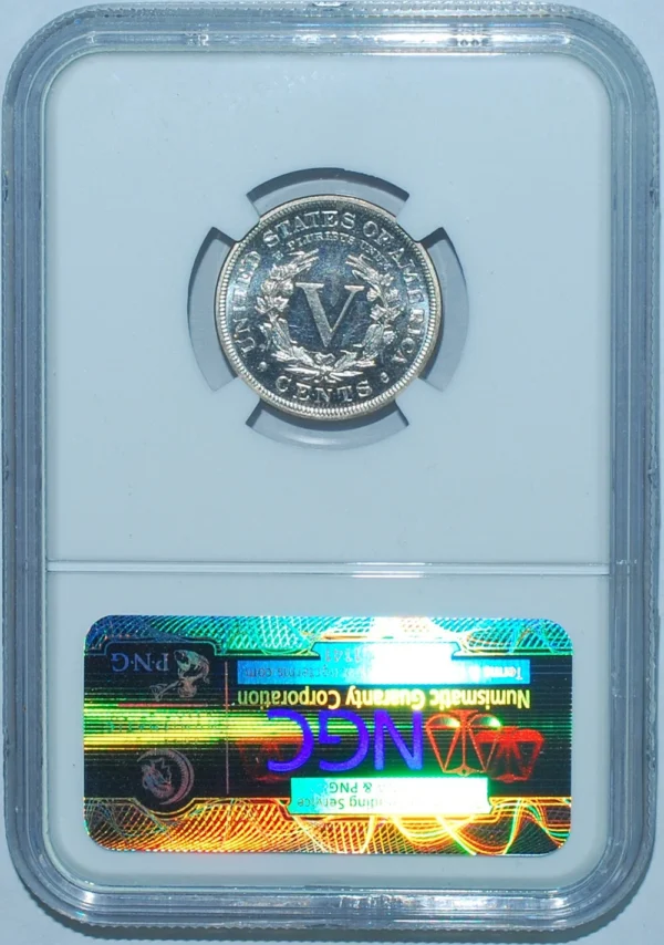 1909 P Proof Liberty "V" Nickel 5C NGC PF65