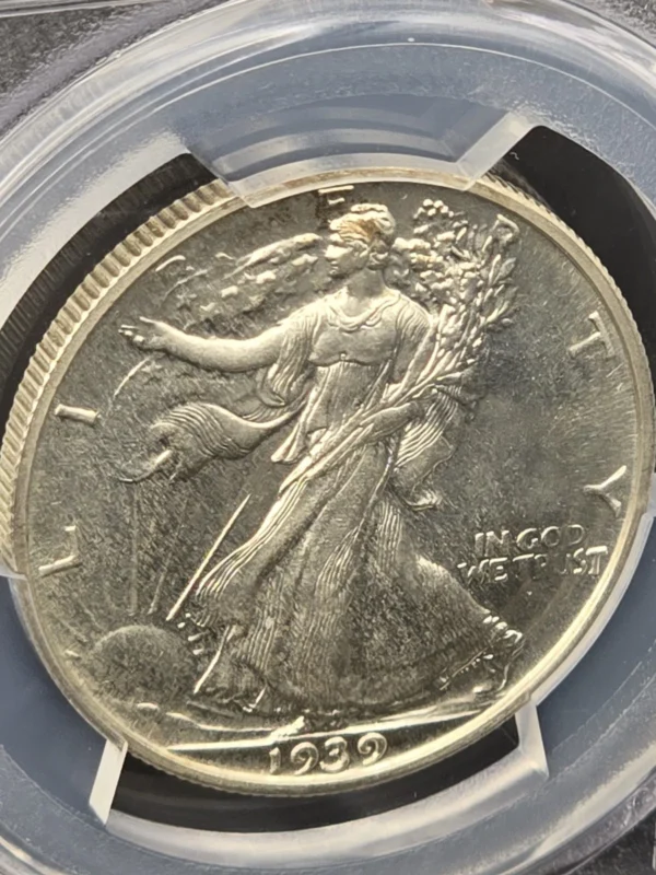 Rare 1939 PCGS PR65 Walking Liberty Half Dollar