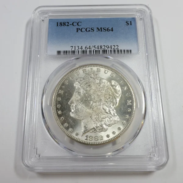 1882 CC Carson City Morgan Silver Dollar –